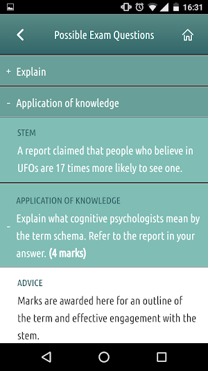 AQA Psychology Year 2 Screenshot 1
