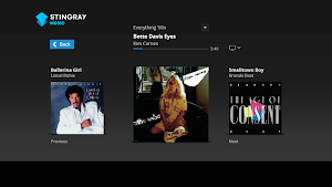 Stingray Music - Android TV Screenshot 2