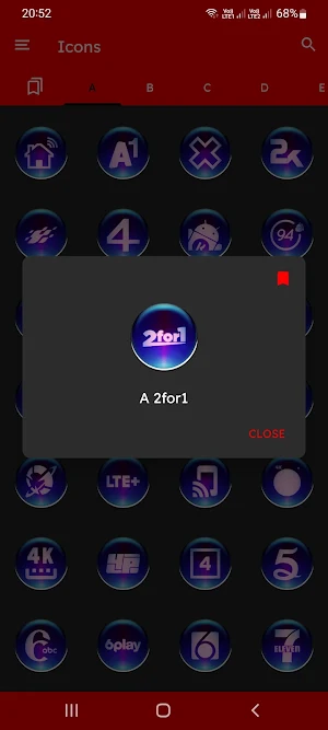 Black Pixl Glass Icon Pack Screenshot 3