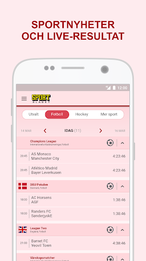 Sportbladet – Fotboll, Hockey & Damallsvenskan Screenshot 2