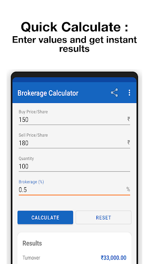 Brokerage Calculator Screenshot 1