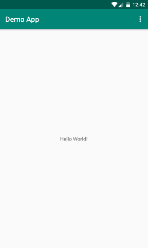 Demo App Screenshot 0