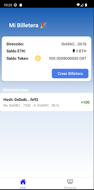 VDG-Mi Billetera Screenshot 0