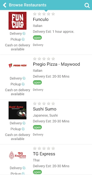 FareEats Screenshot 1