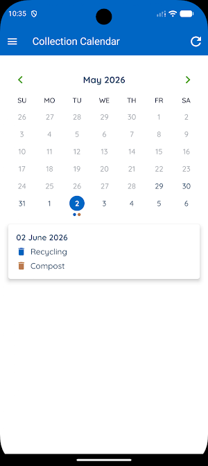 AES Recycling Customer App Screenshot 2