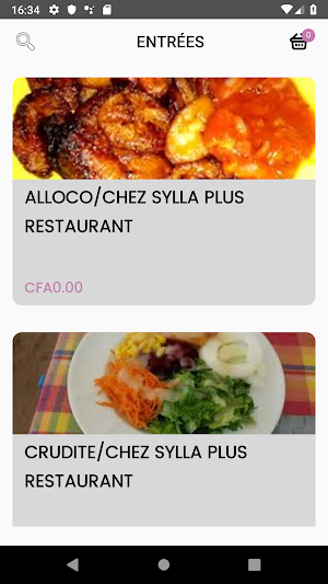 Les Restaurants Abidjanais Screenshot 1
