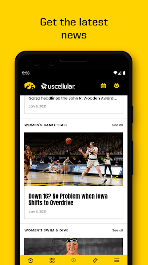 Iowa Hawkeyes Screenshot 0