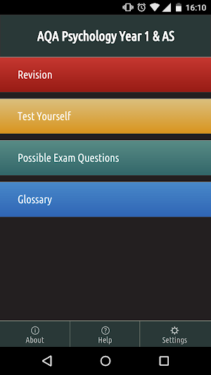 AQA Psychology Year 1 & AS Screenshot 0
