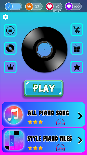 Me contro Te Piano Game Screenshot 0