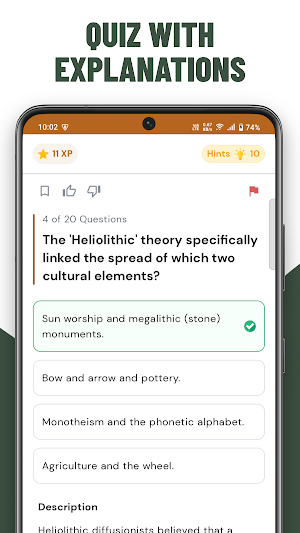 Anthropology Quiz Practice Screenshot 2