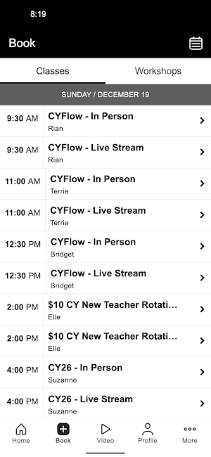 Charlotte Yoga Screenshot 1