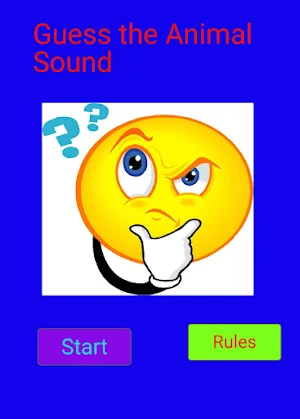 Guess the Animal Sound App Screenshot 1