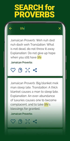 Jamaican Proverbs - Daily Screenshot 3