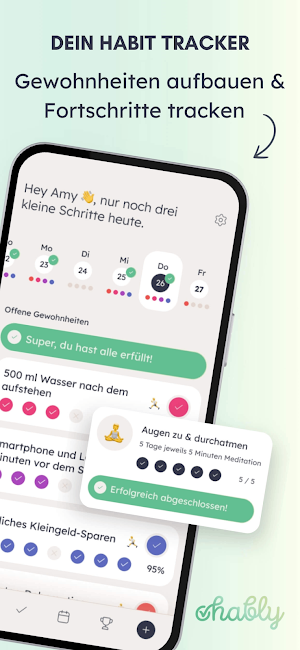 Hably: Habit Tracker Screenshot 0