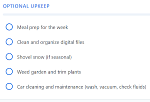 Chores Checklist Screenshot 1