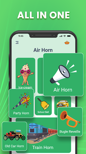 Air Horn Sounds: Funny Sounds Screenshot 0