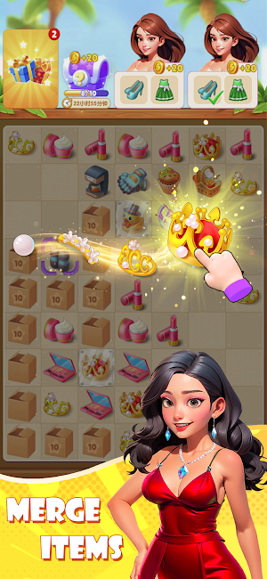 Sara's Secret: Merge&Makeover Screenshot 0