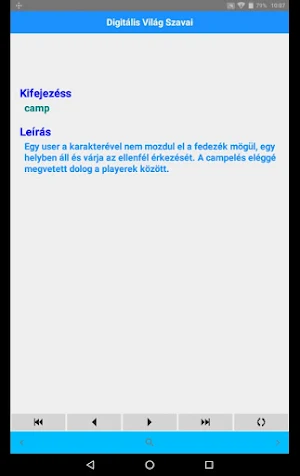 Digitális Világ Szavai Screenshot 2