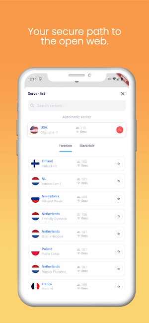 Ninja VPN: Online Security Screenshot 1