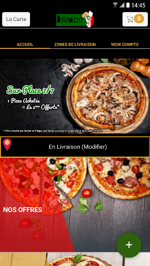 Bella Pizza Carrieres Screenshot 1