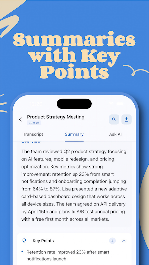 Sonna - AI Meeting Note Taker Screenshot 3