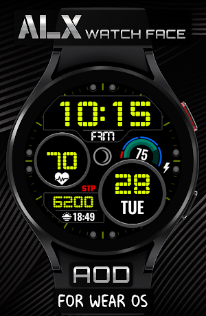 ALX04 LCD Watch Face Screenshot 3