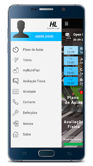 HL Health Club Screenshot 1