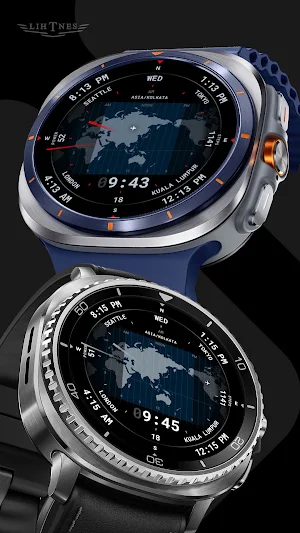 Time Atlas Watch Face 126 Screenshot 2