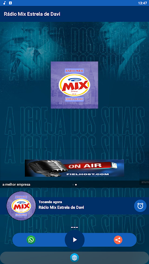 Rádio Mix Estrela de Davi Screenshot 2