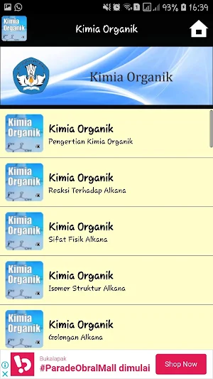 Kimia Organik Screenshot 1