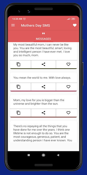 mother's day sms love mom 2022 Screenshot 1