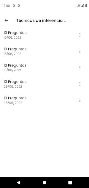 Evaluaciones de Universidad Screenshot 1