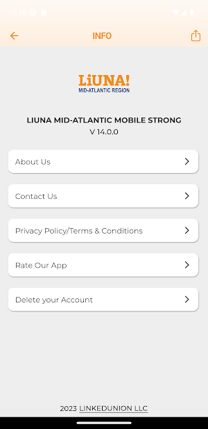 LiUNA Mid-Atlantic Screenshot 3