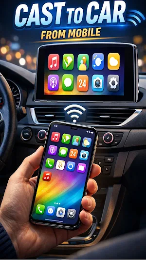 Mirror Link Wireless Car Cast Screenshot 0