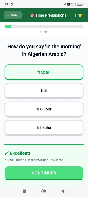 DARIJA: Learn Algerian Arabic Screenshot 3