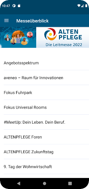 Altenpflege - Die Leitmesse Screenshot 1