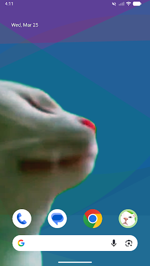 Vibing Cat Wallpaper (CatJAM) Screenshot 1