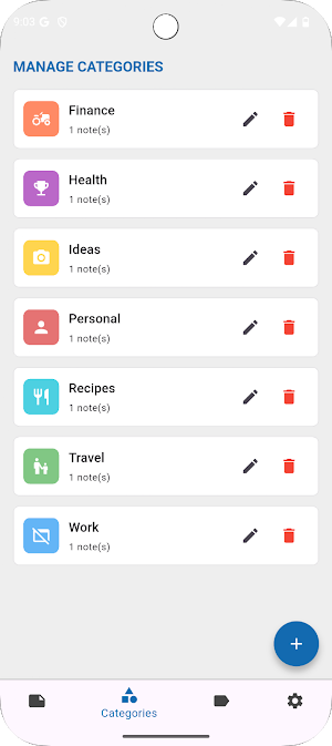 Easy Note Screenshot 1