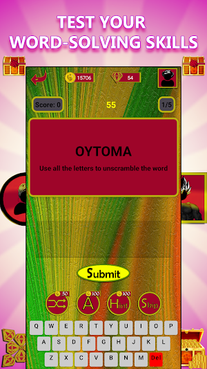 Anime: Unscramble Word Screenshot 2