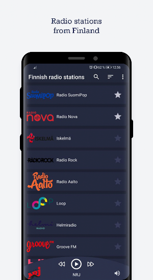 Finnish radio stations - Radio Suomi Screenshot 0
