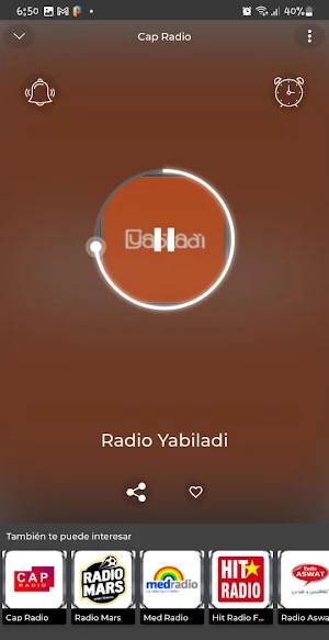 Cap Radio App On Line Screenshot 1