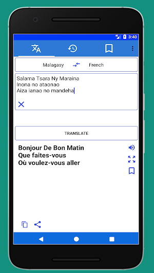 Traducteur Malagasy Francais Screenshot 1