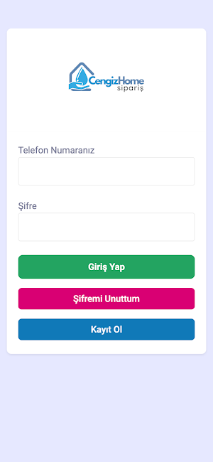 Cengizhome Sipariş Screenshot 3