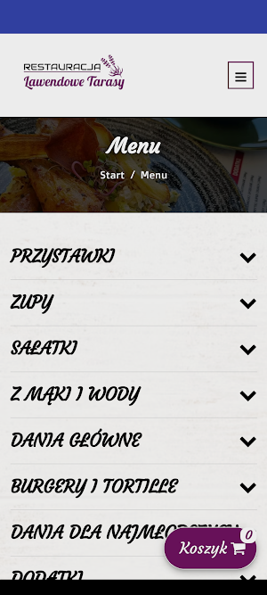 Restauracja Lawendowe Tarasy Screenshot 0