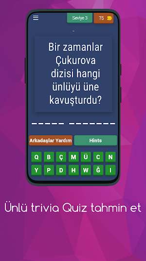 Ünlü trivia Quiz tahmin et Screenshot 3