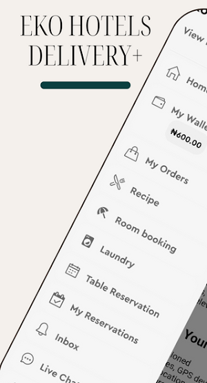 Eko Hotels Delivery+ Screenshot 0