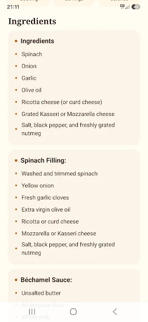 Easy Pastry Recipes: Offline Screenshot 2