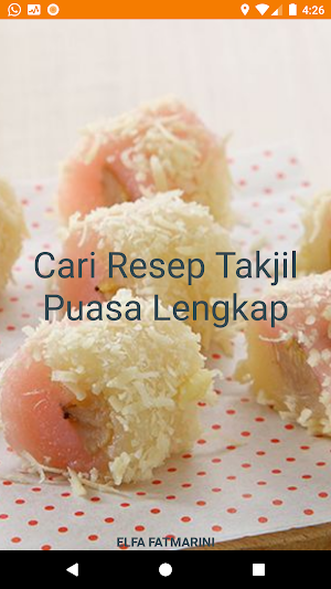 Cari Resep Takjil Puasa Lengka Screenshot 0
