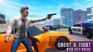 Grand Miami Gangster Crime City Simulator Screenshot 1