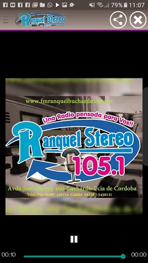 FM RANQUEL STEREO - Buchardo Screenshot 1